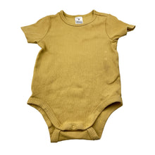Load image into Gallery viewer, Unisex Target, ribbed organic cotton bodysuit / romper, FUC, size 1,  