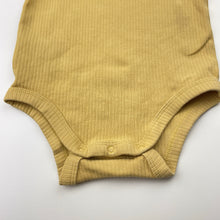 Load image into Gallery viewer, Unisex Target, ribbed organic cotton bodysuit / romper, FUC, size 1,  