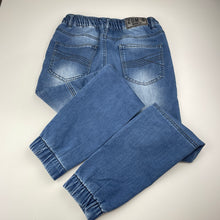 Load image into Gallery viewer, Boys ZOM-B, stretch knit denim pants, elasticated, GUC, size 12,  