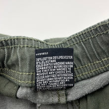 Load image into Gallery viewer, Boys Tilt, khaki cargo pants, elasticated, Inside leg: 58cm, FUC, size 9,  