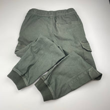 Load image into Gallery viewer, Boys Tilt, khaki cargo pants, elasticated, Inside leg: 58cm, FUC, size 9,  