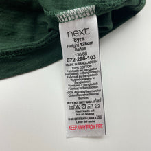 Load image into Gallery viewer, Boys Next, dark green cotton tee / top, EUC, size 8,  