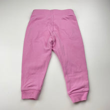 Load image into Gallery viewer, Girls Bonds, stretchy fleece lined track pants, elasticated, FUC, size 1,  