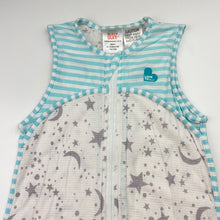 Load image into Gallery viewer, Unisex Love to Dream, 0.2 Tog cotton sleepsuit, mark back left leg, FUC, size 0,  