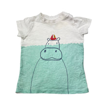 Load image into Gallery viewer, Boys Seed, cotton tee / top, Hippo, FUC, size 00,  