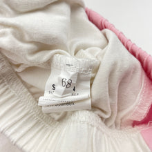 Load image into Gallery viewer, Girls SHEIN, pink &amp; white stretchy pants / bottoms, EUC, size 00,  