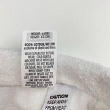 Load image into Gallery viewer, Unisex Bonds, classic terry wondersuit romper, GUC, size 000,  