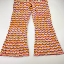 Load image into Gallery viewer, Girls GHANDA, knit cotton pants, elasticated, Inside leg: 43cm, GUC, size 7-8,  