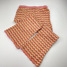 Load image into Gallery viewer, Girls GHANDA, knit cotton pants, elasticated, Inside leg: 43cm, GUC, size 7-8,  
