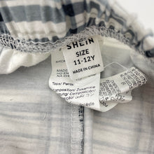 Load image into Gallery viewer, Unisex SHEIN, stretchy lightweight pyjama pants, EUC, size 11-12,  