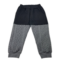 Load image into Gallery viewer, Boys SHEIN, textured track pants, elasticated, Inside leg: 33cm, EUC, size 2-3,  