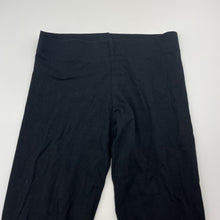 Load image into Gallery viewer, Girls Favourites, black stretchy leggings, Inside leg: 52cm, EUC, size 8,  