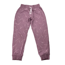 Load image into Gallery viewer, Girls Anko, fleece lined track pants, elasticated, Inside leg: 41cm, GUC, size 4,  