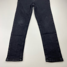 Load image into Gallery viewer, Boys Target, skinny fit stretch denim jeans, adjustable, Inside leg: 45cm, GUC, size 5,  