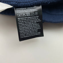 Load image into Gallery viewer, Boys H&amp;M, navy fleece lined shorts, elasticated, EUC, size 14-15,  