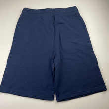 Load image into Gallery viewer, Boys H&amp;M, navy fleece lined shorts, elasticated, EUC, size 14-15,  