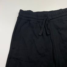Load image into Gallery viewer, Boys H&amp;M, black fleece line shorts, elasticated, EUC, size 14-15,  