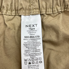 Load image into Gallery viewer, Boys Next, lightweight cotton shorts, elasticted, EUC, size 15,  