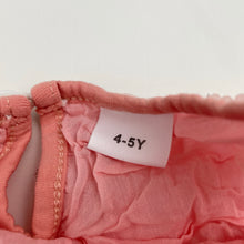 Load image into Gallery viewer, Girls lined, tulle dress, unicorns, GUC, size 4-5, L: 56cm