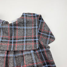 Load image into Gallery viewer, Girls Dear Eli, lined soft feel checked sleeveless dress, no size, armpit to armpit: 28cm, EUC, size 3, L: 50cm