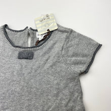 Load image into Gallery viewer, Girls Origami, knit cotton short sleeve dress, NEW, size 5, L: 58cm