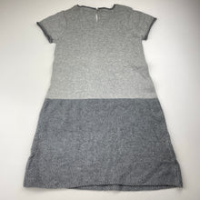 Load image into Gallery viewer, Girls Origami, knit cotton short sleeve dress, NEW, size 5, L: 58cm