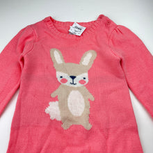 Load image into Gallery viewer, Girls H&amp;T, knit long sleeve dress, NEW, size 6, L: 60cm