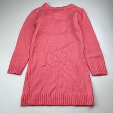 Load image into Gallery viewer, Girls H&amp;T, knit long sleeve dress, NEW, size 6, L: 60cm