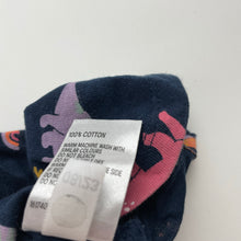 Load image into Gallery viewer, Girls Anko, navy cotton casual dress, dinosaurs, EUC, size 3, L: 45cm