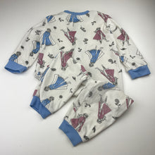 Load image into Gallery viewer, Girls Disney, Frozen fleece all-in-one pyjamas, EUC, size 2,  