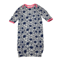 Load image into Gallery viewer, Girls TOUCHED BY NATURE, floral organic cotton sleepsack, EUC, size 000-00,  