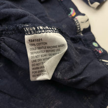 Load image into Gallery viewer, Girls Mango, cotton long sleeve dress, unicorns, GUC, size 2, L: 41cm