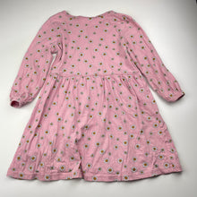 Load image into Gallery viewer, Girls Cotton On, floral cotton long sleeve dress, FUC, size 4, L: 53cm