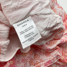 Load image into Gallery viewer, Girls GHANDA, cotton lined floral viscose playsuit, EUC, size 9-10,  