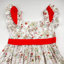 Load image into Gallery viewer, Girls May Gibbs, Gumnut Babies Christmas cotton dress, EUC, size 4, L: 57cm