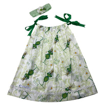 Load image into Gallery viewer, Girls NANNI Q, handmade lightweight cotton summer dress, armpit to armpit: 28cm approx, EUC, size 2-3, L: 47cm