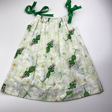 Load image into Gallery viewer, Girls NANNI Q, handmade lightweight cotton summer dress, armpit to armpit: 28cm approx, EUC, size 2-3, L: 47cm