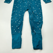 Load image into Gallery viewer, Unisex Bonds, terry zip wondersuit / zippy / romper, wash fade, FUC, size 3,  