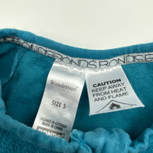 Load image into Gallery viewer, Unisex Bonds, terry zip wondersuit / zippy / romper, wash fade, FUC, size 3,  