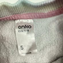 Load image into Gallery viewer, Girls Anko, fleece lined sweater dress, GUC, size 5, L: 57cm