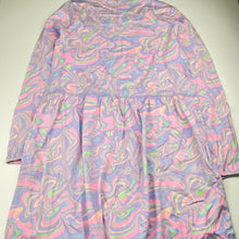 Load image into Gallery viewer, Girls Cotton On, colourful cotton long sleeve dress, NEW, size 13-14, L: 81cm