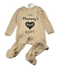 Load image into Gallery viewer, Unisex Baby Berry, ribbed coverall / romper, NEW, size 1,  