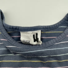 Load image into Gallery viewer, Girls Cotton On, cotton casual dress, FUC, size 4, L: 53cm