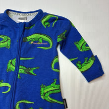 Load image into Gallery viewer, Unisex Bonds, zip wondersuit / zippy / romper, wash fade, FUC, size 00,  