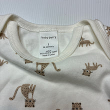 Load image into Gallery viewer, Unisex Baby Berry, cotton bodysuit / romper, EUC, size 1,  