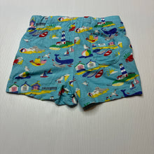 Load image into Gallery viewer, Unisex Baby Boden, lightweight cotton shorts, elasticted, GUC, size 0,  