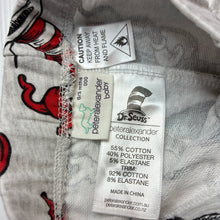 Load image into Gallery viewer, Unisex Peter Alexander, Dr Seuss Cat in the Hat leggings / bottoms, EUC, size 000,  