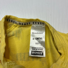 Load image into Gallery viewer, Unisex Bonds, zip wondersuit / zippy / romper, dogs, GUC, size 0,  