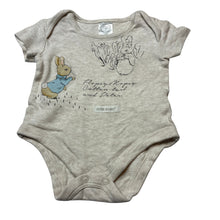 Load image into Gallery viewer, Unisex Beatrix Potter, Peter Rabbit cotton bodysuit / romper, GUC, size 000,  