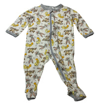 Load image into Gallery viewer, Unisex LOONEY TUNES, stretchy zip coverall / romper, EUC, size 00,  